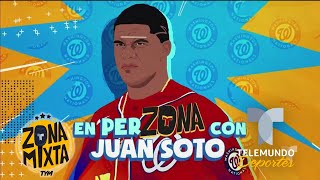 Juan Soto quotLas lesiones me hicieron fuertequot  Telemundo Deportes [upl. by Auohp308]