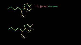 More Organic Chemistry Naming Examples 1 [upl. by Haraz]