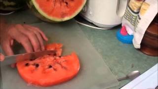 How to Freeze Watermelon [upl. by Ecnarret]