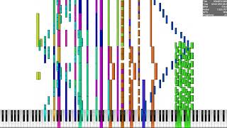 BLACK MIDI Physicalism  138 million notes NewFall 2024 amp Blue MIDI [upl. by Aihsel771]