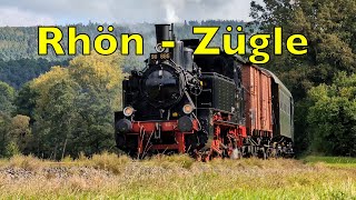 Rhönzügle in Unterfranken zwischen Mellrichstadt und Fladungen einfach schöne Eisenbahnaufnahmen [upl. by Ocnarf]