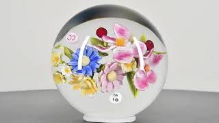 Glass Paperweight Auction 88 Lot 353 [upl. by Fanestil]