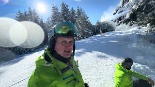 Best day of the Bansko season 2024 so far snow report from the ski road [upl. by Julian]