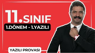 11SINIF  1Dönem 1Yazılı Provası  Türk Dili ve Edebiyatı Dersi [upl. by Switzer]