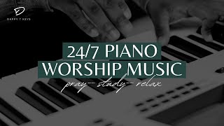 Prayer Instrumental Music with Scriptures amp Nature  247 DappyTKeys Piano Worship [upl. by Tnahsarp806]