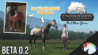 ÉQUIPEMENT POUR NOS CHEVAUX 😍  Unbridled  That Horse Game [upl. by Baseler]