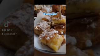 Bougatsa made in Greece Pastry Dessert Food Baking Greece [upl. by Brynn]