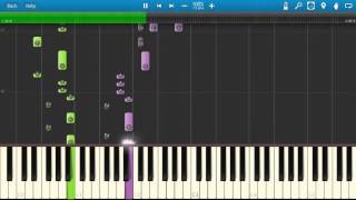 Shakira  Objection Tango  Piano Tutorial  Synthesia Cover [upl. by Layod]