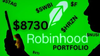 8730 Robinhood Portfolio  I BOUGHT 6 STOCKS amp ETFs [upl. by Legnaros923]