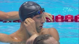 Mens 100m Backstroke SemiFinal 2  London 2012 Olympics [upl. by Katherine]