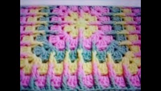 MATTONELLA GRANNY SQUARE  UNCINETTO FACILE PASSO PASSO  GOMITOLANDO CON IMMA [upl. by Niran]