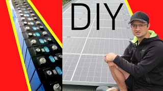 DIY 10kW Solaranlage  11kWh Batterie amp das richtig günstig [upl. by Trutko]