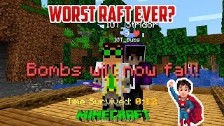 This Raft is TERRIBLE  Minecraft TNT Diffuser [upl. by Grane]