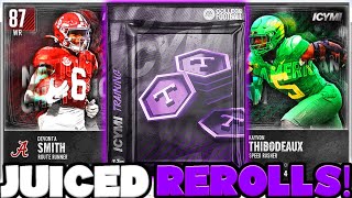 ICYMI TRAINING REROLLS ARE JUICED ICYMI IS LIVE CFB 25 ULTIMATE TEAM [upl. by Ricca]