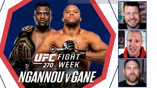 Ngannou v Gane Preview 💥 UFC 270  Fight Week With Michael Bisping [upl. by Nnylhtak]