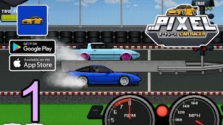 Pixel Car Racer Gameplay Android iOS [upl. by Mellie]