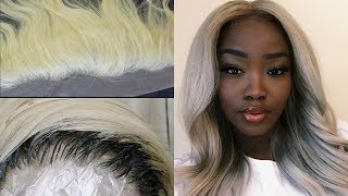 HOW TO DARKEN THE ROOTS OF BLONDE HAIR WIG 613  DARKEN THE LACE OF 613 DETAILED TUTORIAL [upl. by Colwell]