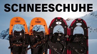 SCHNEESCHUHE  Tipps Tricks und Kaufberatung  Bergsteigen Grundlagenkurs 05 [upl. by Airbmat]