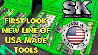 First Look At New SK TOOLS USA MADE Line Of Tools SK is bringing American Manufacturing Back [upl. by Eilak]