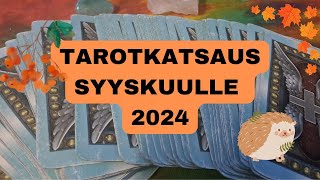 Tarotkatsaus syyskuulle 2024 [upl. by Onirefes]