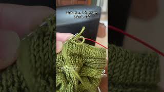 Italian tubular bind off knitting [upl. by Julide]