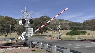 Level Crossing Cootamundra Back Brawlin Rd NSW Australia [upl. by Adiraf]