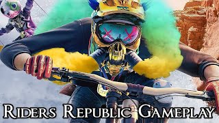 Riders Republic Gameplay  This Game Is Amazingly Fun  Xbox Series X [upl. by Yalcrab602]