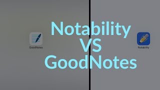 NOTABILITY VS GOODNOTES Paperless Student [upl. by Hsuk]