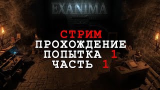 Exanima  СТРИМ  Прохождение подземелья часть 1 [upl. by Cychosz422]