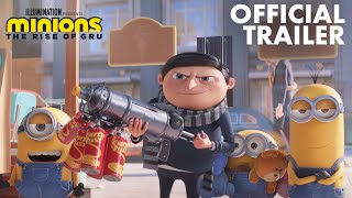 Minions The Rise of Gru  Official Trailer Universal Pictures HD [upl. by Thorner]