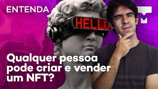 Entenda o que é um NFT Como fazer ou comprar [upl. by Moscow]