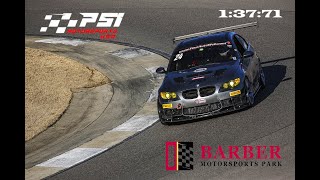 Barber Motorsport Park Hot Lap 13771 BMW e92 335i [upl. by Molton]