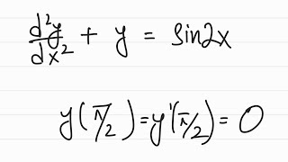 Inhomogeneous ODEs method of undetermined coefficients II [upl. by Flanna]