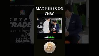 Max Keiser on CNBC cryptonews cryptocurrency nerdmoneymafia [upl. by Ailelc]