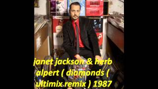 janet jackson amp herb alpert  diamonds ultimix remix 1987 [upl. by Niatsirhc]