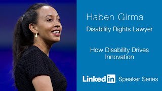 LinkedIn Speaker Series Haben Girma [upl. by Alyakcim]