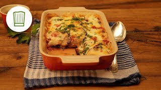 Überbackene Auberginen  Low Carb  Chefkochde [upl. by Divine]