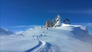 Vallée Blanche Brévent Freeride Chamonix Ski Guide [upl. by Redlac]