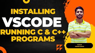 VS Code Installation for C amp C in Windows  Step by step process  In Hindi [upl. by Allesor]