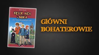 Prezentacja głównych postaci z lektury quotFelix Net i Nika oraz Gang Niewidzialnych Ludziquot [upl. by Hsot]