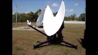 Challenger Communications 18 Meter QuickDeploy Antenna Assembly [upl. by Naid]