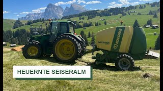 Heuernte extrem  Seiseralm  Südtirol 2023 [upl. by Boris]