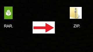 How To Rar File To Zip Compressed File [upl. by Reddin]
