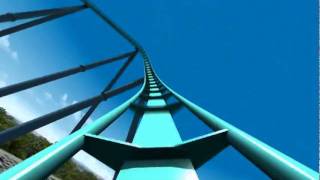 Leviathan Roller Coaster Virtual POV CGI Animated BampM Giga Coaster Canadas Wonderland 2012 [upl. by Warfore894]