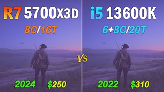 intel i5 13600K vs AMD Ryzen 7 5700X3D  Wich one should you buy [upl. by Whitebook]