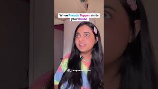 Pseudo Topper Part 4 comedy tanyaashukla school topper comedy tanyaaneev [upl. by Atila518]