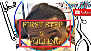 Waver Tutorial 1st STEPS TO 360 HD WOLFING Laying your hair down with MURRAY’S BEESWAX [upl. by Rehc]