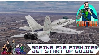 BOEING F18 MSFS START UP GUIDE [upl. by Anael]