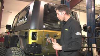 ORFAB Tire Carrier Install [upl. by Gayner]