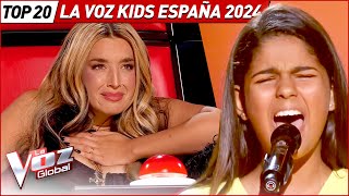 AUDICIONES A CIEGAS de INFARTO en La Voz Kids España 2024 🇪🇸 [upl. by Adranoel]